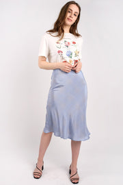 Polka Dot Slip Skirt