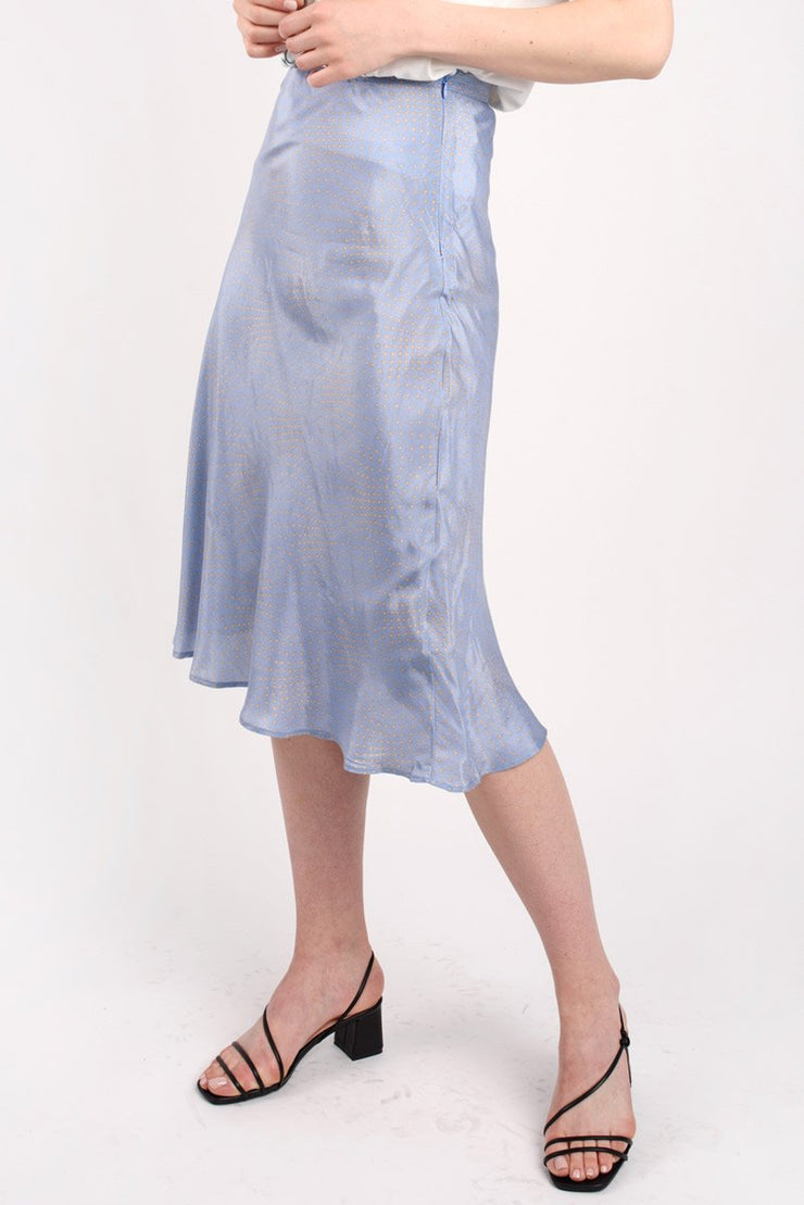 Polka Dot Slip Skirt